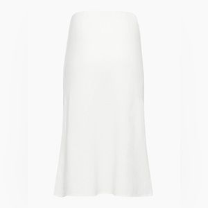 Bias Cut MIDI Skirt